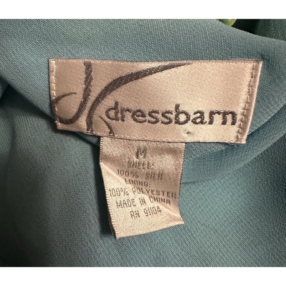 Vtg Y2K Dress Barn M Cami Top Tiered Ruffle Floral Asymmetrical Fairy Romance - Picture 9 of 12